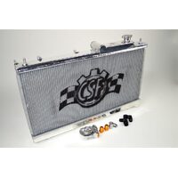 CSF Racing "O" Series Aluminium Radiator w/Integrated Oil Cooler for Subaru WRX & STI 01-07