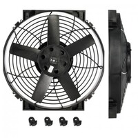 DAVIES CRAIG 14" Slimline Thermatic Electric Fan (24V) (0165)