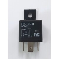 DAVIES CRAIG RELAY - 24V 40 AMP 5 PIN WITH RESISTOR PROTECTION (10534)