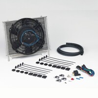 DAVIES CRAIG Transmission Oil Cooler 23 Plate & 8" Fan Combo 12V (693)