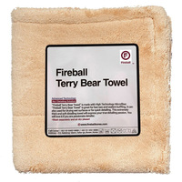 Fireball Terry Bear Super Soft Buffing Towel - 40x40cm