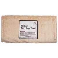 Fireball Terry Bear Super Soft Buffing Towel - 40x80cm