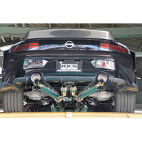 HKS FULL DUAL MUFFLER CATBACK EXHAUST NISSAN RZ34 400Z