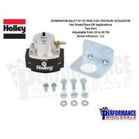 Holley Dominator Billet EFI By Pass Fuel Pressure Regulator 15 to 65 PSI, 1:1 Boost Reference