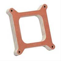 Holley 1/2\ Phenolic Carburettor Spacer For 4150 Flange, Open Hole