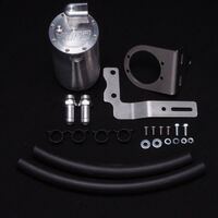HPD oil catch cans for Toyota Landcruiser 80 Series 1HDT