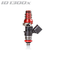 ID1300-XDS Injector Single, 48mm Length, 11mm Red Adaptor Top, Denso Lower Cushion