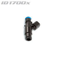 ID1700-XDS Injector Single, 48mm Length, 14mm Top O-Ring, 14mm BLACK Lower Adaptor
