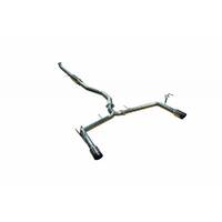 Injen SES1572TT Performance Cat-Back Exhaust System - Dual Titanium Tip for Civic Sedan 2016+