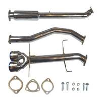 Injen SES1581TT Performance Cat-Back Exhaust System for Civic Si 12-15