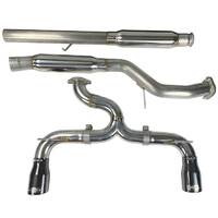 Injen SES9004 Performance Axle-Back Exhaust System for Focus RS 16-18