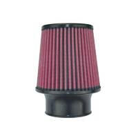 Injen X-1017-BR 8-Layer Oiled Cotton Gauze Air Filter 3" Flange ID, 5" Base / 5" Media Height / 4"