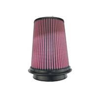 Injen X-1106-BR 8-Layer Oiled Cotton Gauze Air Filter 5" Flange ID, 7.0" Twist Lock Base / 7.90" Me