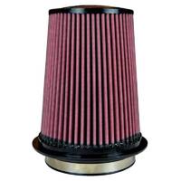Injen X-1107-BR 8-Layer Oiled Cotton Gauze Air Filter 5" Flange ID, 7.0" Twist Lock Base / 7.90" Me