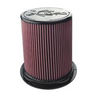 Injen X-1113-BR 8-Layer Oiled Cotton Gauze Air Filter 6" Flange ID, 9.5" Twist Lock Base / 8.5" Med