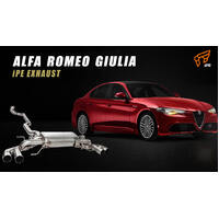 IPE(Stainless) Exhaust System FOR ALFA ROMEO Guilia 2.0T(2016 - Current)
