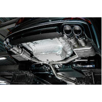 IPE (STAINLESS)EXHAUST SYSTEM-Front Pipe + Mid Pipe + Muffler + OBDii with Lighting Sensor + Tips(Chrome Silver)(A7(C8)2.0T 45TFSI(2019 - Current) **C