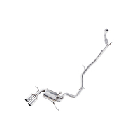 IPE (STAINLESS)EXHAUST SYSTEM-Mid Pipe + Valvetronic Muffler + Remote Control Module + Tips(Chrome Silver)(S3 (8P)(2006 - 2012))