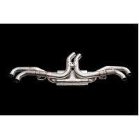 IPE (STAINLESS)EXHAUST SYSTEM Mid-pipe + Valvetronic Muffler + Tips(Chrome Silver) Lamborghini Urus(2018 -on)