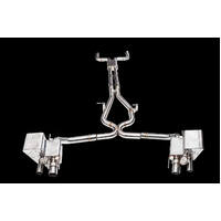 IPE (STAINLESS)EXHAUST SYSTEM Mid Pipe + Link Pipe + Valvetronic Muffler Maserati Levante/S(2016 -on)