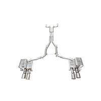 IPE (STAINLESS)EXHAUST SYSTEM Mid Pipe + Valvetronic Muffler + Tips(Chrome Silver) Maserati Quattroporte MK6 3.0T 2WD(2013 -on)