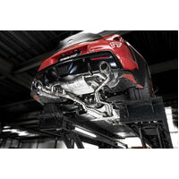 IPE (STAINLESS)EXHAUST SYSTEM Front Pipe+Mid Pipe + Valvetronic Muffler + OBDii + Tips(Chrome Silver) TOYOTA SUPRA 3.0T(2019 - ON) NOT fit OPF.