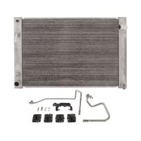 Jayrad Radiator Comes with Condenser for 370Z Auto Z34 09+
