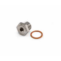 Killer B 1/2" NPT to 1/8" PT Adaptor for Subaru WRX/STI/FXT/LGT (w/Killer B Oil Pan)