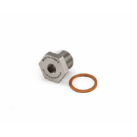 Killer B M20 x 1.5 OEM Sump Plug to 1/8" PT Adaptor for Subaru WRX/STI/FXT/LGT