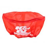 K&N 22-2015PR Air Filter Wrap DRYCHARGER WRAP; 4.5 X 7" OVAL TAPERED RED