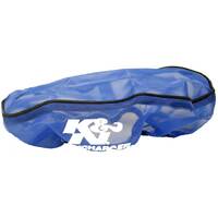 K&N 22-2840PL Air Filter Wrap DRYCHARGER WRAP; 5.5 X 9" OVAL BLUE