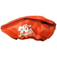 K&N 22-2840PR Air Filter Wrap DRYCHARGER WRAP; 5.5 X 9" OVAL RED