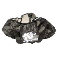 K&N 22-8001PK Air Filter Wrap PRECHARGER WRAP, BLACK, CUSTOM