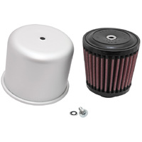 K&N 54-1010 Covered Assembly 1" FLG 4D 3-1/2"H W/COVER