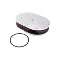 K&N 66-1550 Oval Air Filter Assembly