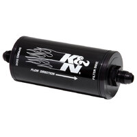 K&N 81-1000 Fuel/Oil Filter IN-LINE GAS FILTER- 6AN-25 MICRON