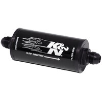 K&N 81-1001 Fuel/Oil Filter IN-LINE GAS FILTER- 8AN-25 MICRON
