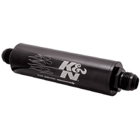 K&N 81-1005 Fuel/Oil Filter IN-LINE GAS/OIL FILTER - 12AN, 25 MICRON