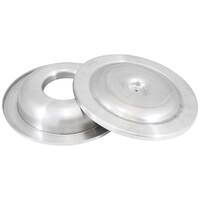 K&N 85-6851 Top & Base Plate 14" SPUN ALUMINUM, TOP & BOTTOM