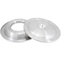 K&N 85-6852 Top & Base Plate 16" SPUN ALUMINUM, TOP & BOTTOM; "DOMINATOR"