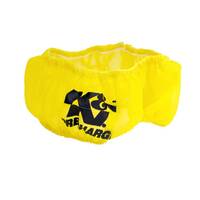 K&N E-1250PY Air Filter Wrap PRECHARGER WRAP, YELLOW, CUSTOM
