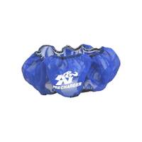 K&N E-1650PL Air Filter Wrap PRECHARGER WRAP, BLUE, CUSTOM
