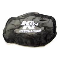 K&N E-3321PK Air Filter Wrap PRECHARGER WRAP, BLACK, CUSTOM