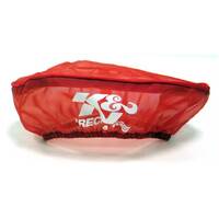 K&N E-3321PR Air Filter Wrap PRECHARGER WRAP, RED, CUSTOM