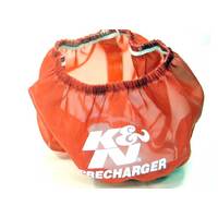 K&N E-3380PR Air Filter Wrap PRECHARGER WRAP, RED, CUSTOM