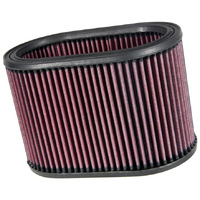 K&N E-3491 Oval Air Filter 8-7/8" X 5-1/4", 6"H, OVAL