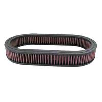 K&N E-3515 Oval Air Filter OVAL ELEMENT; LRG CUST ASSM
