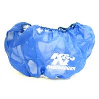 K&N E-3680PL Air Filter Wrap PRECHARGER WRAP, BLUE, CUSTOM