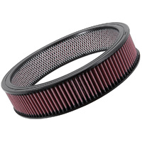 K&N E-3743 Round Air Filter 14"OD, 12"ID, 3-1/16"H W/WIRE