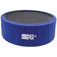 K&N E-3760PL Air Filter Wrap PRECHARGER WRAP, BLUE, CUSTOM